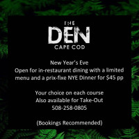 The Den Cape Cod food