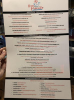 Buen Provecho Café menu