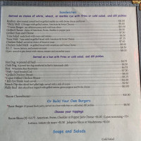The Tower Inn And Grill menu
