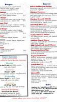 George's Restaurant Bar menu