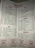 Great Wall Kitchen menu