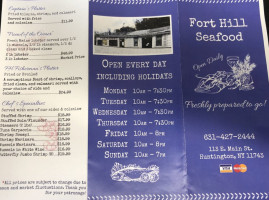 Fort Hill Seafood Co food