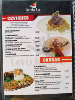 Ceviche Street Hallandale Beach menu