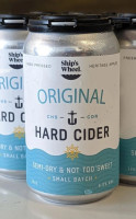 Ship's Wheel Hard Cider food
