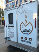 Misfit Coffee outside