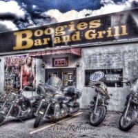 Boogies Grill outside