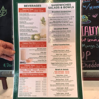 Austin Tea Xchange Cafe menu