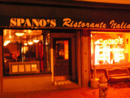 Spano's At The White Sands outside