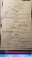 Maria's menu