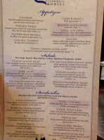 Creek Side Clubhouse Grill menu