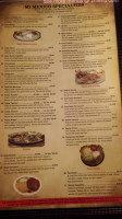 Mi Mexico menu