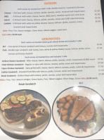 Kanha Kafe American Asian Cuisine menu