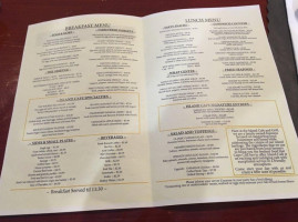 Island Cafe Grill menu
