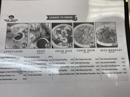 Wa Wok menu