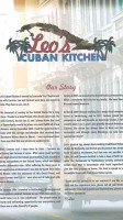 Leo's Cuban Kitchen inside