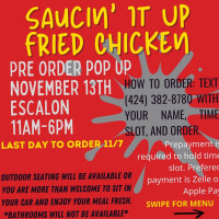 Saucin It Up Fried Chicken food
