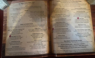 Old Iron Grill menu