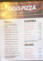 Gigi’s Pizza And More menu