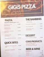 Gigi’s Pizza And More menu