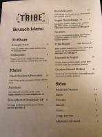 Tribe Street Kitchen menu