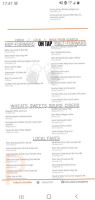 Publico Kitchen Tap menu