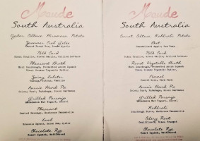 Maude menu