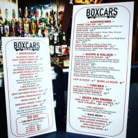 Boxcars Restaurant And Bar food