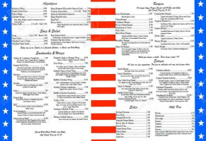 American Legion Post 47 menu