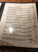 Boboko Cafe menu