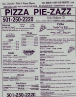 Pizza Pie-zazz Heber Springs menu