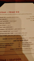 The Keg Steakhouse + Bar - Garry Street menu