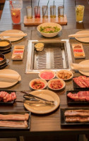 Iron Dish Korean Bbq food