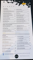 Nineteen XIX menu