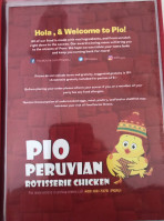 Pio Peruvian Rotisserie Chicken inside