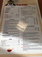 Mama's Thai Cafe menu