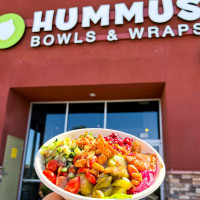 Hummus Bowls Wraps food
