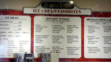 TurtleTown menu