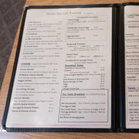 Whistle Stop Cafe menu