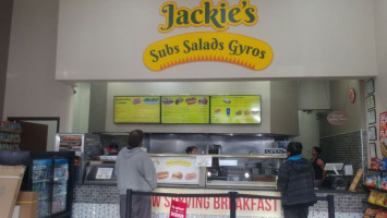 Jackie’s Subs Salads Gyros food