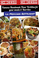 La Mexicana Restaurant. food