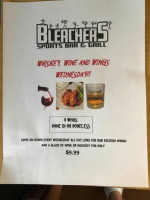 Bleachers Sports And Grill food