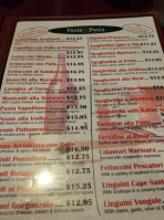 Julianos Italian menu