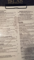 iSLAS Filipino BBQ Bar menu