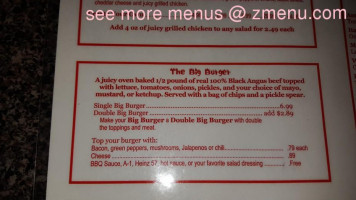 Zach Dani's Firehouse Pizza menu