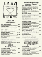 Walter's Tavern menu