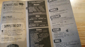 City Barbeque, LLC menu
