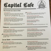 Capital Cafe menu
