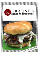 Krause's Main Street Burger food