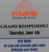 Pyramid Pizza And Grill food