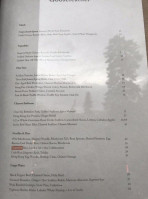 Goosefeather menu